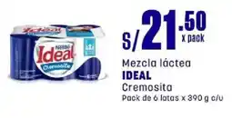 Makro Ideal cremosita mezcla láctea oferta