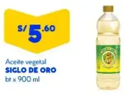 Mass Siglo de oro aceite vegetal bt oferta