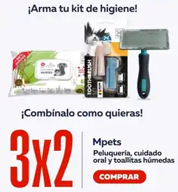 Superpet Mpets peluquería, cuidado oral y toallitas húmedas oferta