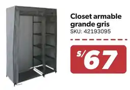 Hiperbodega Precio Uno Closet armable grande gris oferta