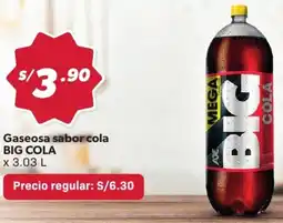 Hiperbodega Precio Uno Big cola gaseosa sabor cola oferta