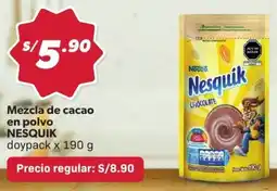 Hiperbodega Precio Uno Nesquik mezcla de cacao en polvo oferta