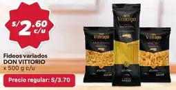 Hiperbodega Precio Uno Don vittorio fideos variados oferta