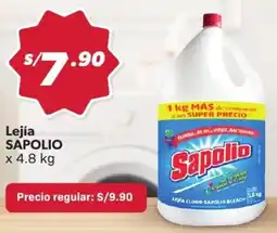 Hiperbodega Precio Uno Sapolio lejía oferta