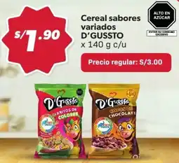 Hiperbodega Precio Uno D'gussto cereal sabores variados oferta