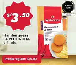 Hiperbodega Precio Uno La redondita hamburguesa oferta
