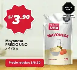 Hiperbodega Precio Uno Precio uno mayonesa oferta