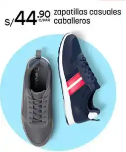 Plaza Vea Zapatillas casuales caballeros oferta