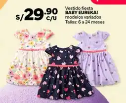 Plaza Vea Baby eureka! vestido fiesta modelos variados oferta