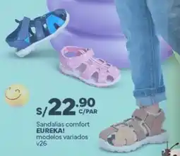Plaza Vea Eureka! sandalias comfort modelos variados oferta