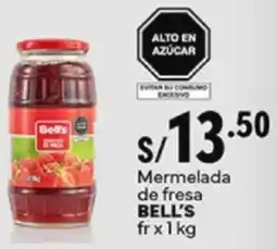 Plaza Vea Bell's mermelada de fresa fr oferta
