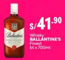 Plaza Vea Ballantine's whisky finest bt oferta