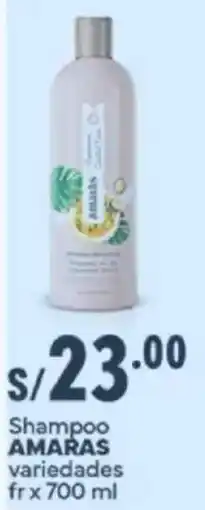 Plaza Vea Amaras shampoo variedades fr oferta
