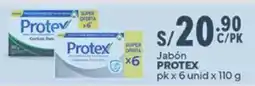 Plaza Vea Protex jabón oferta