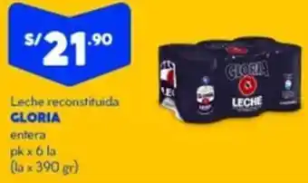 Mass Gloria leche reconstituida entera oferta