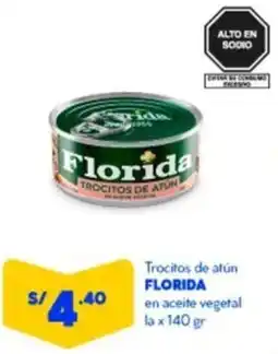 Mass Florida trocitos de atún en aceite vegetal la oferta