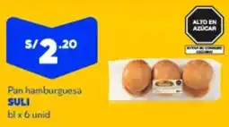 Mass Suli pan hamburguesa bl oferta