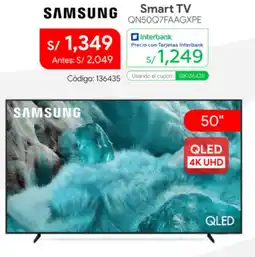 Hiraoka Samsung smart tv 50" oferta