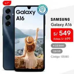 Hiraoka Samsung galaxy A16 oferta