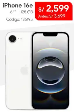 Hiraoka iPhone 16e 6.1" oferta