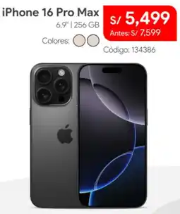 Hiraoka iphone 16 pro max 6.9" oferta
