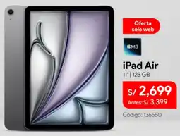 Hiraoka iPad air 11" oferta