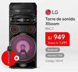 Hiraoka Lg torre de sonido xboom oferta