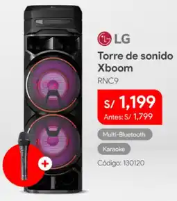 Hiraoka Lg torre de sonido xboom oferta