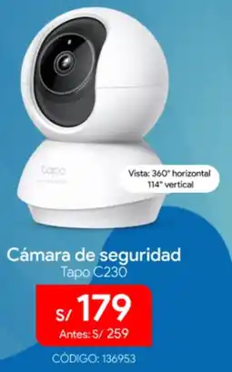 Hiraoka Cámara de seguridad tapo c230 oferta