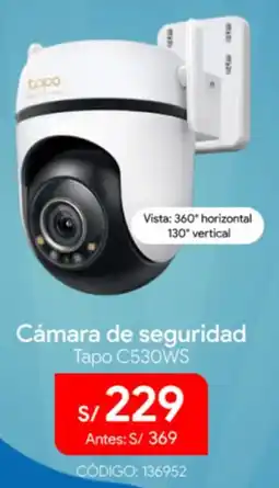 Hiraoka Cámara de seguridad tapo oferta