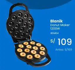 Tiendas EFE Blanik donut maker oferta