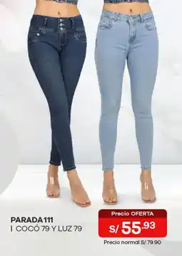 Estilos Parada 111 cocó 79 y luz 79 oferta