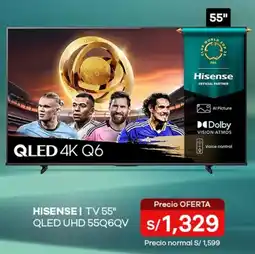 Estilos Hisense tv 55" oferta
