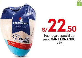 Pechuga Especial de Pavo San Fernando x kg