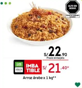 Tottus Arroz Árabe x1kg oferta