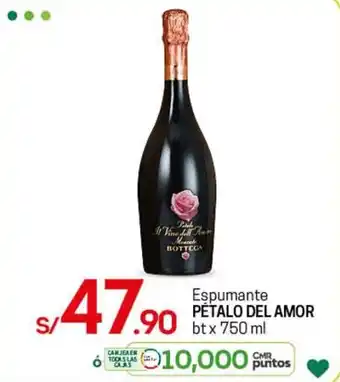 Tottus Espumante Pétalo Del Amor bt x 750ml oferta