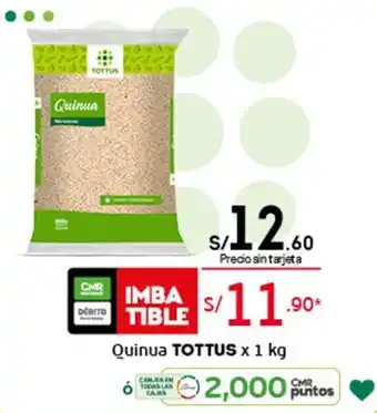Tottus Quinua Tottus x 1kg oferta