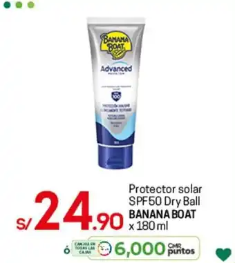 Protector Solar SPF50 Dry Ball Banana Boat x 180ml