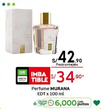 Tottus Perfume Murana EDT x 100ml oferta