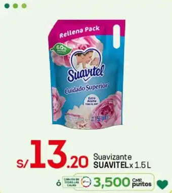 Tottus Suavizante Suavitel x 1,5L oferta