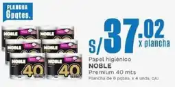Makro Noble papel higiénico premium oferta