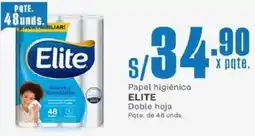 Makro Elite papel higiénico doble hoja oferta