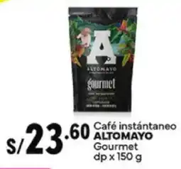 Plaza Vea Altomayo café instantaneo gourmet dp oferta