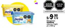 Plaza Vea Dorina margarina clásica / light pt oferta
