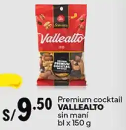 Plaza Vea Vallealto premium cocktail sin maní bl oferta