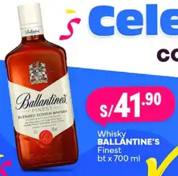Plaza Vea BALLANTINE'S Whisky Finest bt oferta