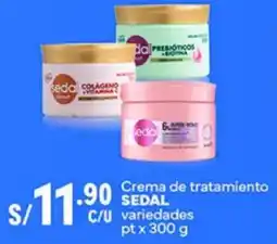 Plaza Vea Sedal crema de tratamiento variedades pt oferta