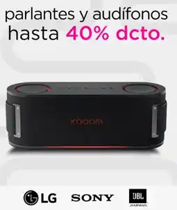 Ripley Xboom parlantes y audífonos hasta oferta