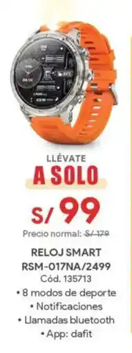 Hiraoka Reloj smart rsm-017na oferta