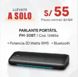 Hiraoka Parlante portátil oferta